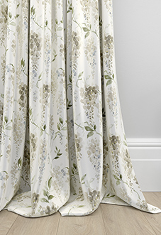 Wisteria Silk, Cool Taupe - Made to Measure Curtains